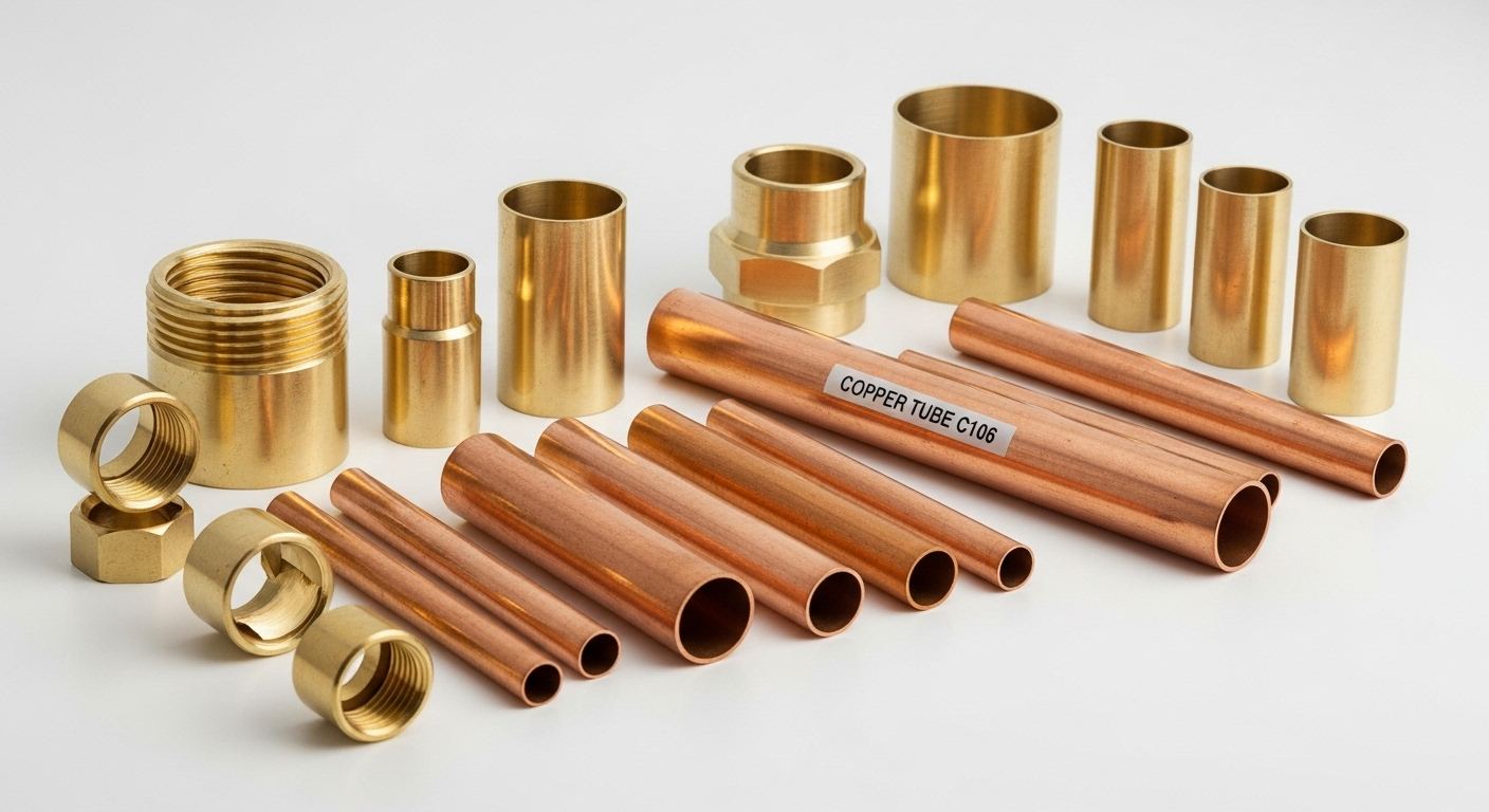 Copper Tube C106 grade C106 — tube stock